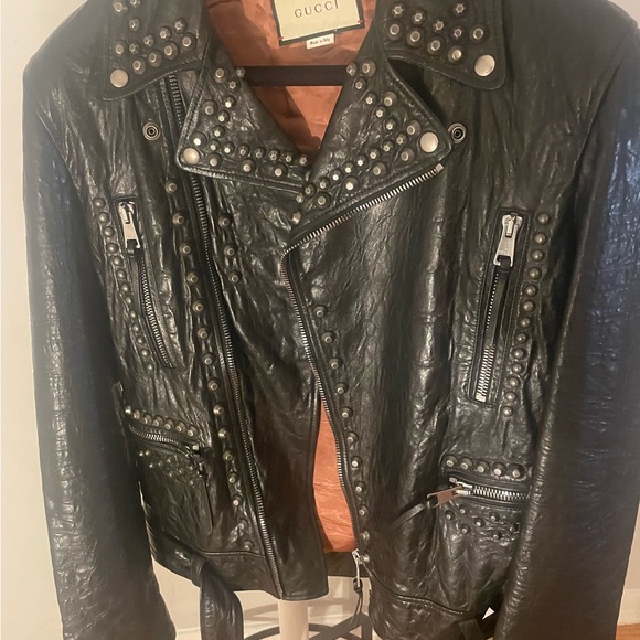 Gucci Black Leather Jacket - Looney Tunes - Picture 5 of 14